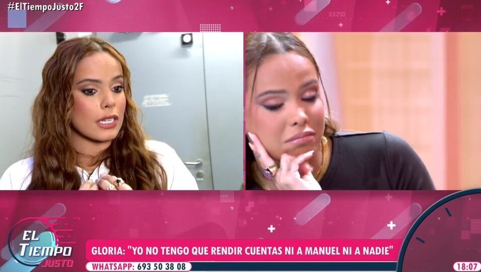 Gloria reacciona | Foto: telecinco.es