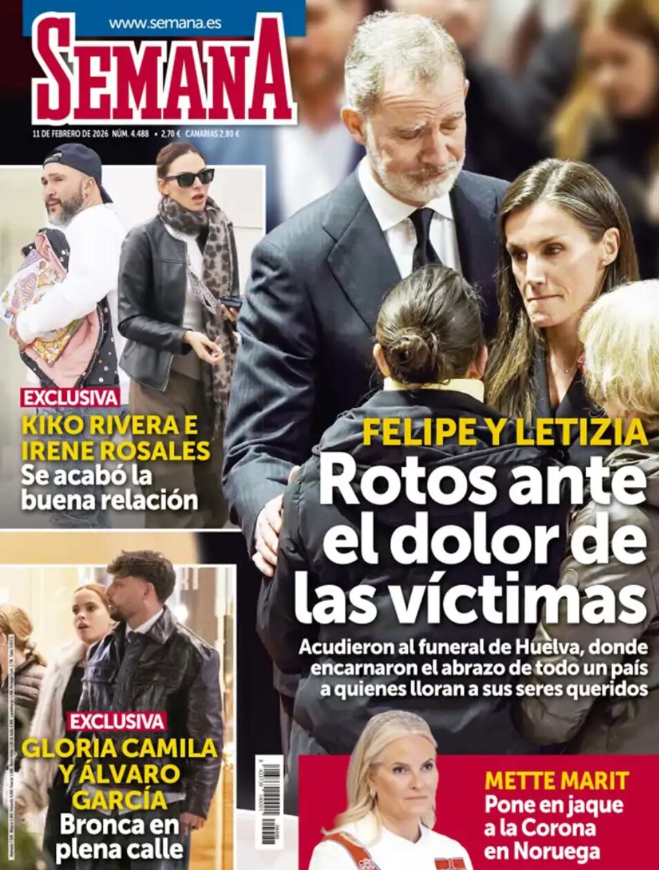 Imágenes de Kiko Rivera e Irene Rosales portada revista SEMANA | Revista SEMANA