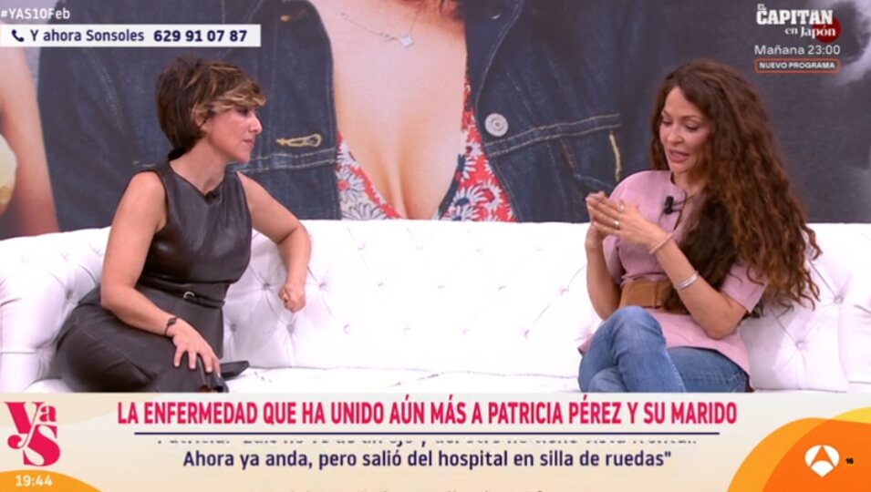 Patricia Pérez en 'Y ahora Sonsoles' | Fotografía: Antena 3