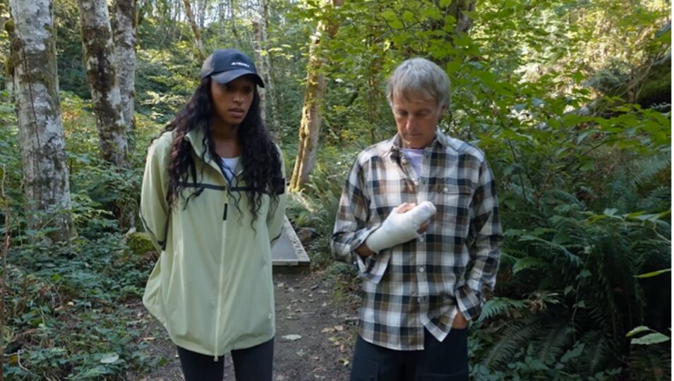 Ana Peleteiro en su entrevista con Jesús Calleja en 'Universo Calleja' | Foto: Telecinco.es