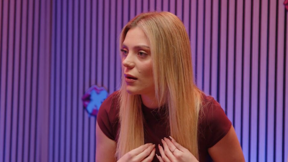 Claudia Chacón en su cara a cara con Helena | Fotografía: Telecinco