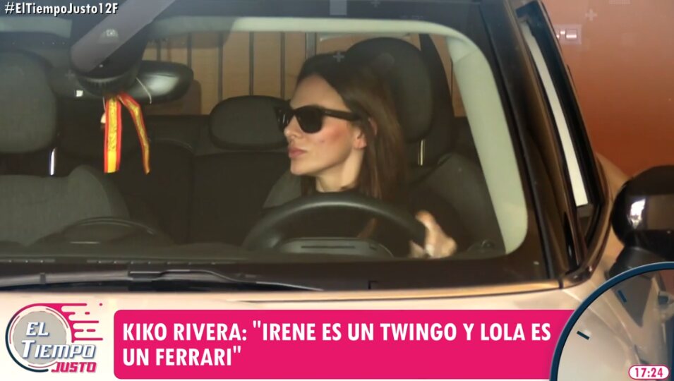 Irene Rosales tras el comentario de Kiko Rivera | Fotografía: Telecinco