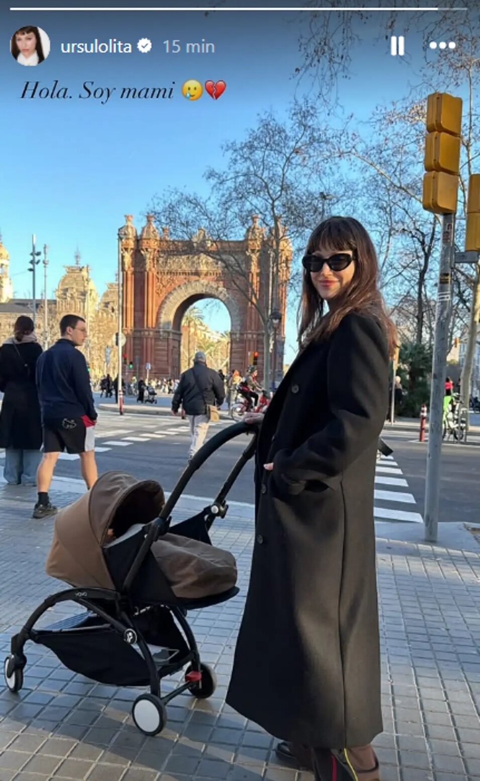 Úrsula Corberó con su bebé | Instagram