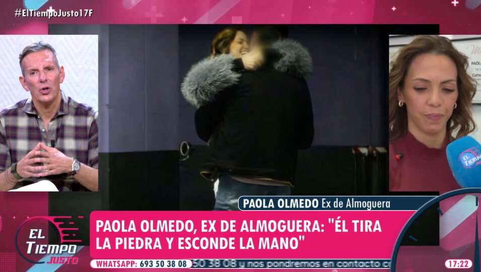 Paola Olmedo habla de la deuda de José María Almoguera | Fotografía: Telecinco