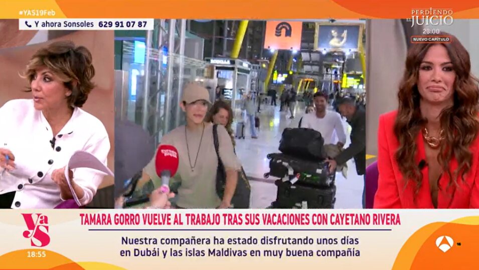 Tamara Gorro en 'Y ahora Sonsoles'  | Fotografía: Antena3