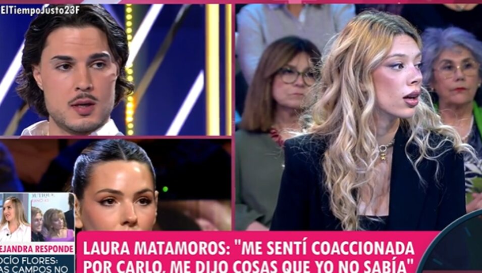 Alejandra cuenta la verdad en 'El tiempo justo' | Foto: Telecinco.es