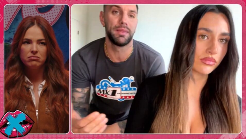 Barranco entra en la videollamada con Olatz | Foto: Telecinco.es