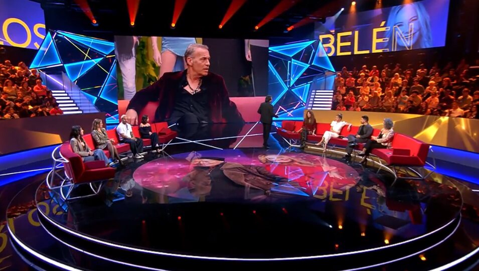 Cristina Piaget habla en el plató de 'GH DÚO 4' | Fotografía: Telecinco