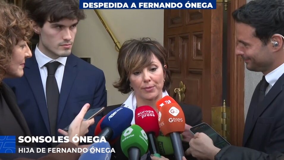 Sonsoles habla emocionada de su padre | Foto: telecinco.es