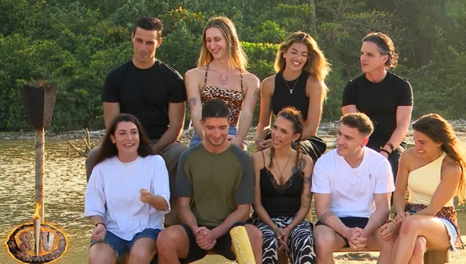 Los concursantes enfrentándose a la primera dinámica del programa | Foto: Telecinco.es