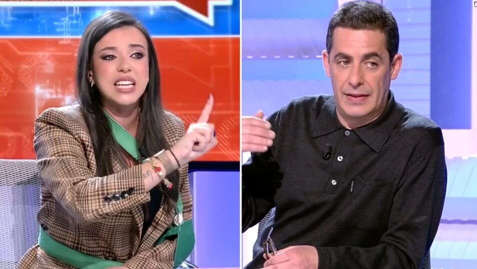 Sarah Santaolalla y Antonio Naranjo en su discusión | Foto: 'En boca de todos'
