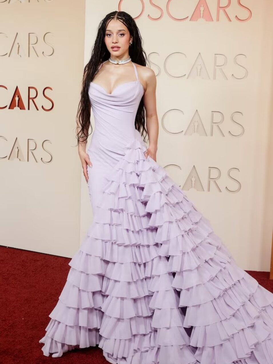 Chase Infiniti en la alfombra roja de los Oscars | Foto: Oscars