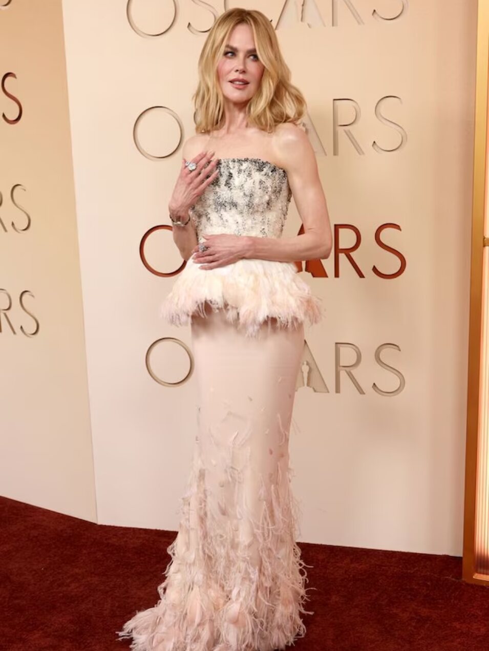Nicole Kidman en la alfombra roja de los Oscars | Foto: Oscars