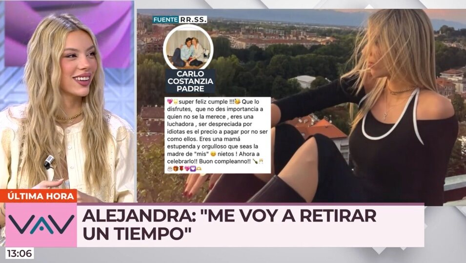 Alejandra Rubio se va de la tele | Foto: telecinco.es