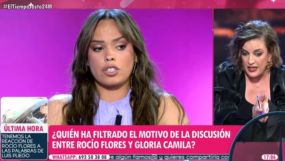 Leticia Requejo da su información | Foto: telecinco.es