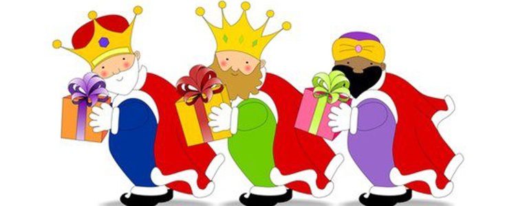Los tres Reyes Magos de Oriente