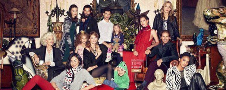 Imagen de la campaña de Navidad 2013 de H&M