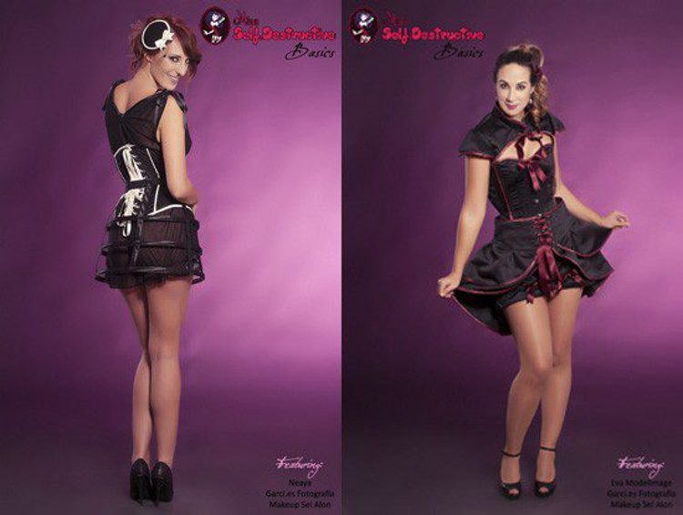 Looks de la colección 'Party Nights Essentiales' de Miss Self. Destructive