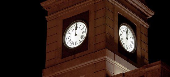 Las doce campanadas es el momento más esperado la Nochevieja