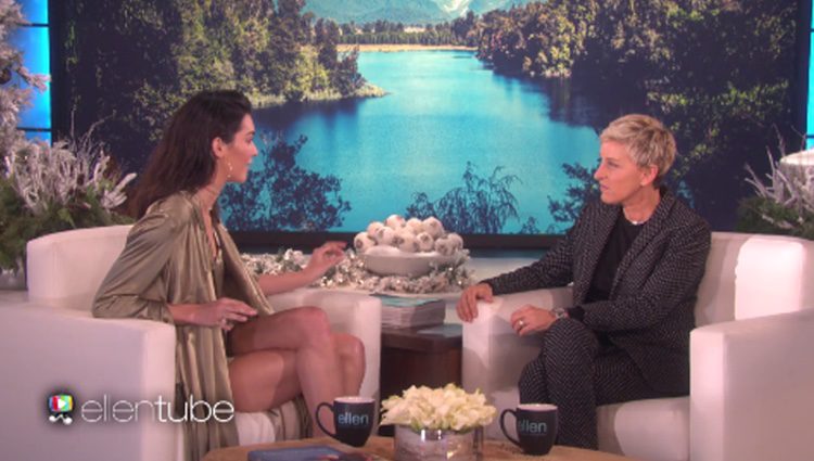 Kendall Jenner en 'The Ellen DeGeneneres Show' / Imagen: ellentube.com