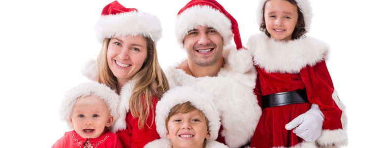 El disfraz de Papá Noel es uno de los más típicos pero muy divertido para los niños