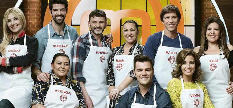 Concursantes del primer 'MasterChef Celebrity'