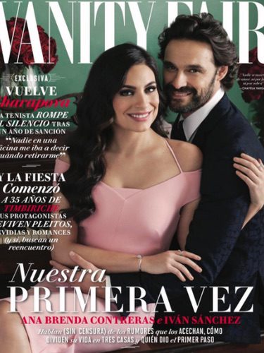 Iván Sánchez y Ana Brenda en la portada de Vanity Fair