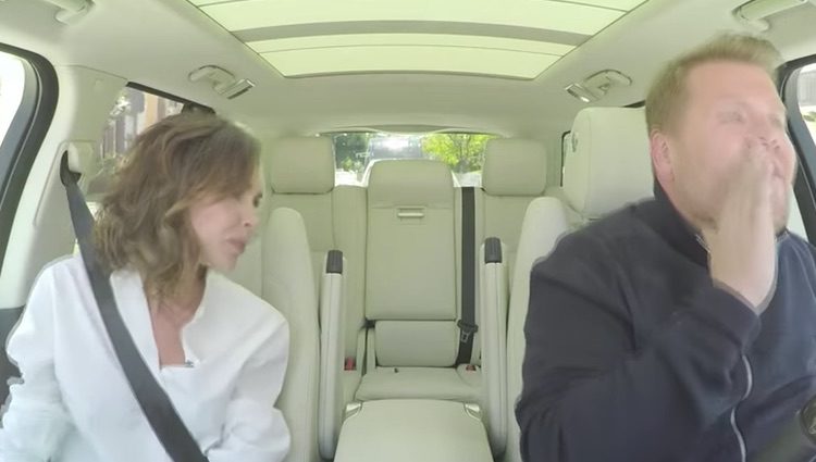 Victoria Beckham en el adelanto de 'Carpool Karaoke'