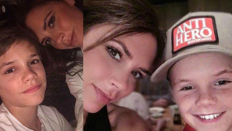 Cruz y Romeo Beckham felicitan el cumpleaños a su madre Victoria Beckham