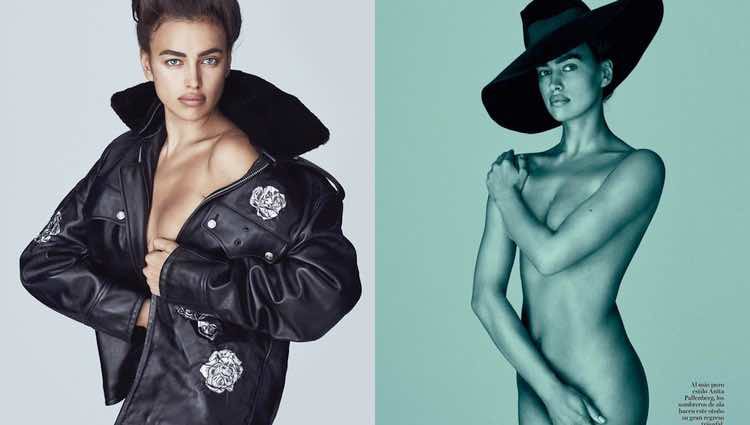 Fotos del reportaje de Vogue compartidas por Irina Shayk en su Instagram