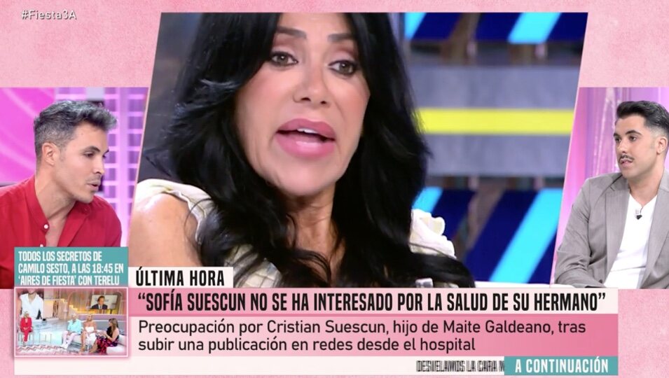 Kiko Jiménez en el programa 'Fiesta' | Foto: Telecinco.es