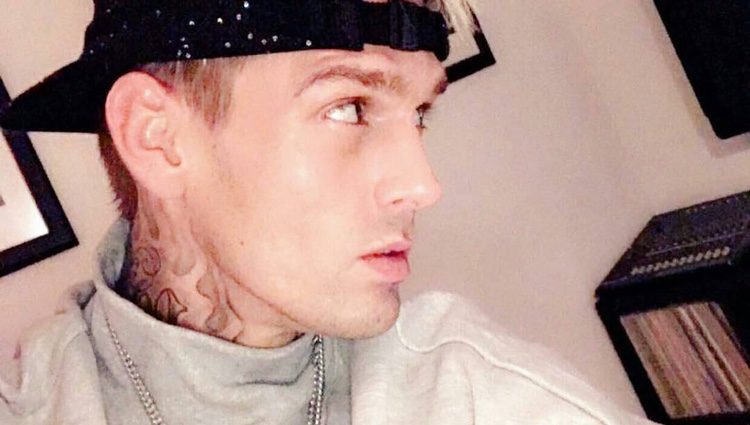 Aaron Carter en su Instagram. Fuente: Instagram. @aaroncarter