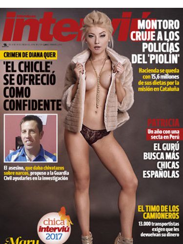 Portada Interviú Mary Markova