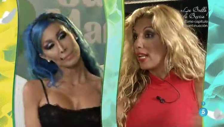 La Pelopony y Rebeca se enfrentan en 'Cazamariposas' | Foto: Telecinco.es