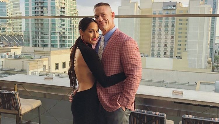 Nikki Bella y John Cena juntos antes de la ruptura / Fuente: Instagram