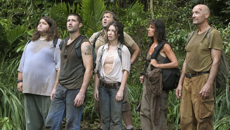 Algunos de los protagonistas de 'Perdidos'