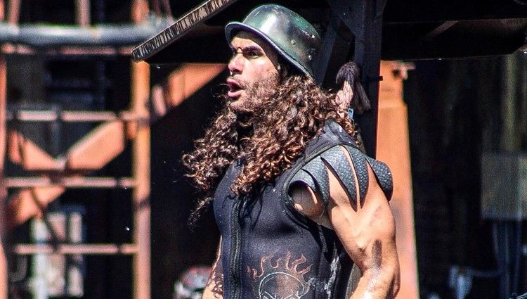 Leo Dottavio actuando en el espectáculo 'Water World' / Instagram