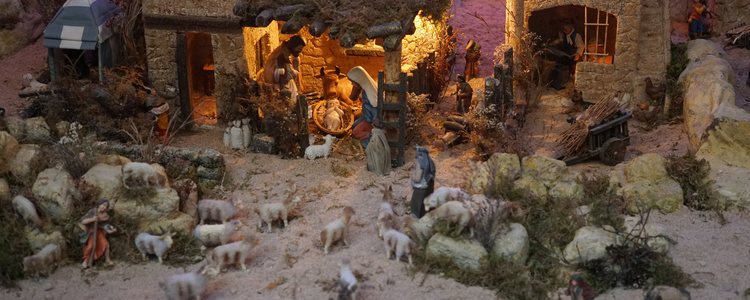 El belén más grande de España es de 1350 metros cuadrados