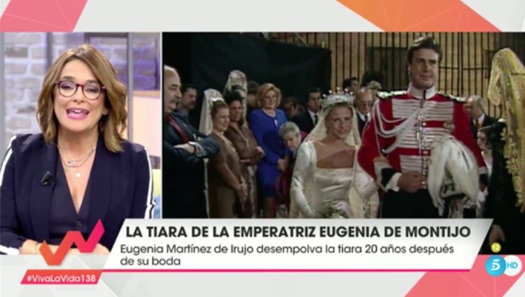 La presentadora confesó que había estado en el enlace sin ser invitada - Telecinco.es
