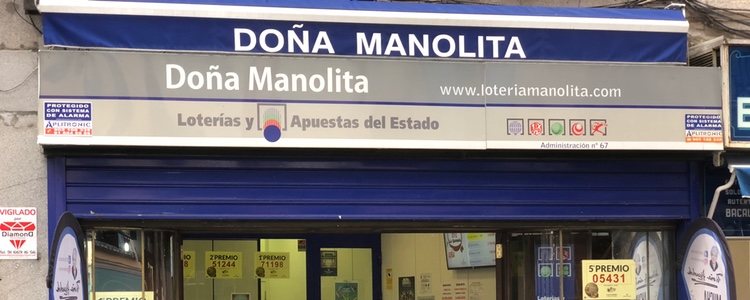 La lotería de Doña Manolita es la más famosa de nuestro país