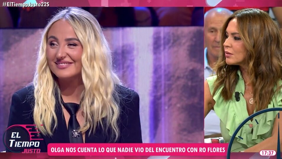 Olga Moreno en 'El tiempo justo' | Foto: telecinco.es