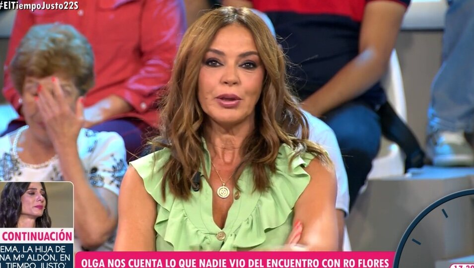 Olga Moreno habla de Rocío Flores | Foto: telecinco.es