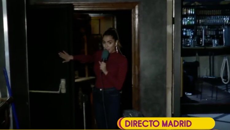 Amor Romeira señala el punto en el que mantuvo su conversación con Candela Acevedo