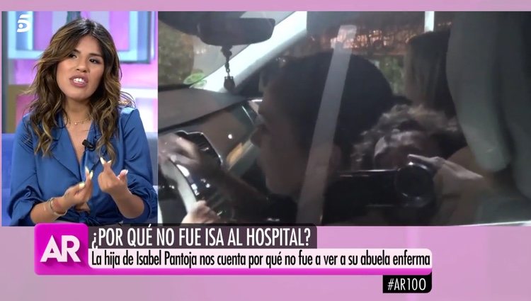 Chabelita hablando de la conversación con su madre / Telecinco.es