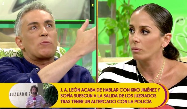Kiko Hernández y Anabel Pantoja en 'Sálvame' | Telecinco.es