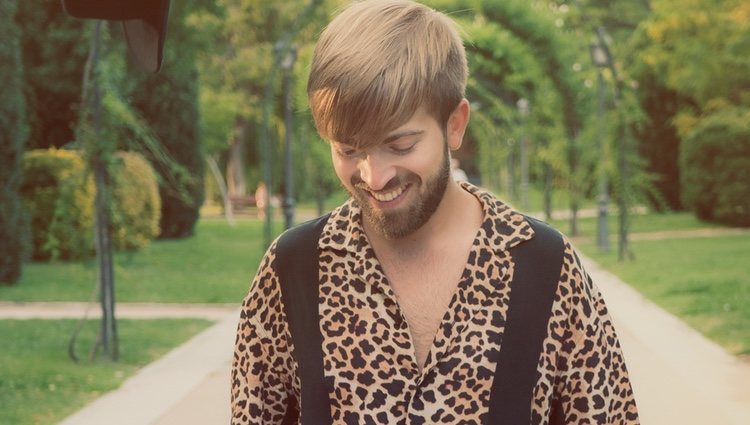 Pablo Pedraza en la portada de su single