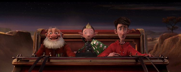 Fotograma de la película 'Arthur Christmas: operación regalo