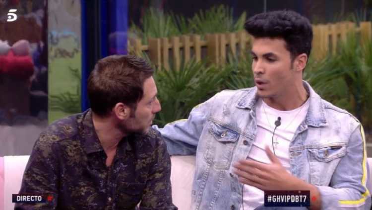 Kiko Jiménez discutiendo con Antonio David Flores en 'GH VIP 7'| Telecinco.es