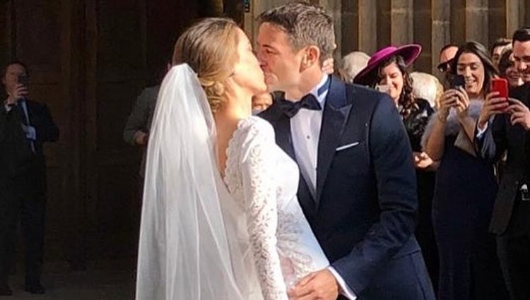 Tommy Robredo y Patricia Berga como marido y mujer/Foto: Instagram