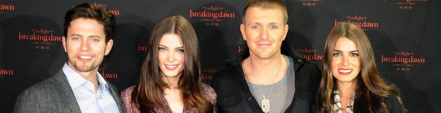 Jackson Rathbone, Ashley Greene y Nikki Reed promocionan 'Amanecer' en Atlanta